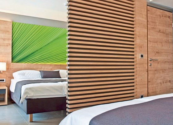 San Marino Resort Plaza Hotel - Wohnbeispiel Suite für 4 plus 2 (Zimmercodierung WI1)