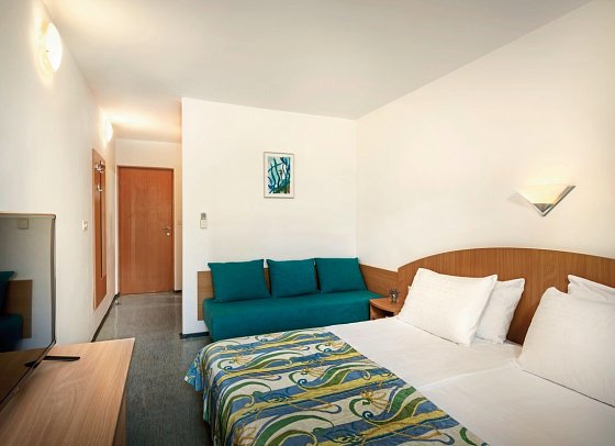 San Marino Resort Sahara & Rab Hotel - Wohnbeispiel Zimmer für 2 plus 1 (Zimmercodierungen TBG, EBG & FB1)