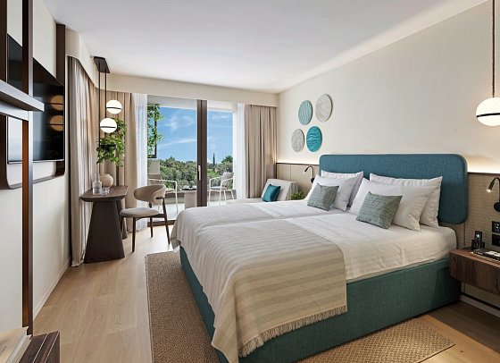 Arba Resort Valamar Collection - Wohnbeispiel Zimmer für 2 plus 1 (Zimmercodierungen DB2 & FV1)