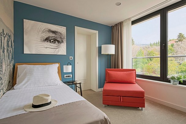 Boutique Hotel Esplanade - Wohnbeispiel Einzelzimmer Superior (Zimmercodierung ES1)