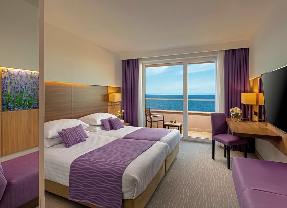 Vitality Hotel Punta - Wohnbeispiel Doppelzimmer Meerblick (Zimmercodierung DBM)