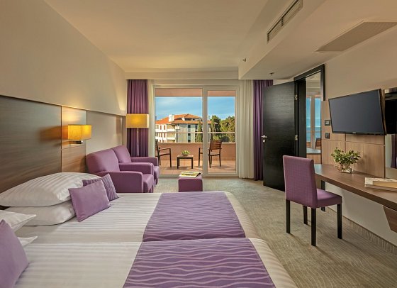 Vitality Hotel Punta - Wohnbeispiel Suite Meerseite (Zimmercodierung WBC)