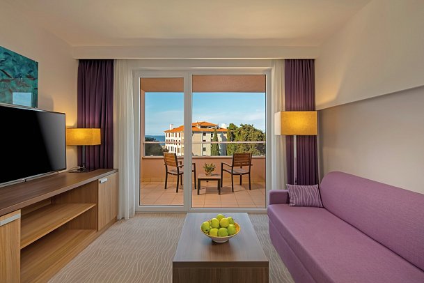 Vitality Hotel Punta - Wohnbeispiel Suite Meerseite (Zimmercodierung WBC)