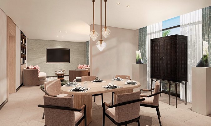 Sofitel Al Hamra Beach Resort - Wohnbeispiel Magnifique One Bedroom Suite with Garden View (Zimmercodierung WB1)