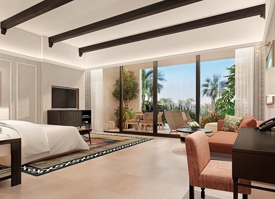 Sofitel Ras Al Khaimah Al Hamra Beach Resort - Wohnbeispiel Luxury King Room Beachfront (Zimmercodierung UU1)