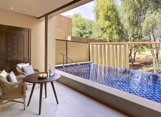 The Ritz-Carlton Ras Al Khaimah, Al Wadi Desert - Wohnbeispiel Al Rimal Enclosed Pool Villa (VB2) (Zimmercodierung VB2)