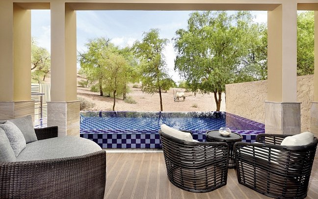 The Ritz-Carlton Ras Al Khaimah, Al Wadi Desert - Wohnbeispiel Al Rimal Pool Villa (Zimmercodierung VB1)