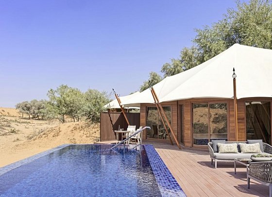 The Ritz-Carlton Ras Al Khaimah, Al Wadi Desert - Wohnbeispiel Al Sahari Secluded Pool Villa (Zimmercodierung VB4)