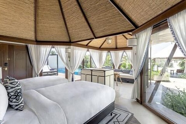 The Ritz-Carlton Ras Al Khaimah, Al Hamra Beach - Wohnbeispiel Al Bahr Tented Beach Pool Villa (Zimmercodierung VB1)