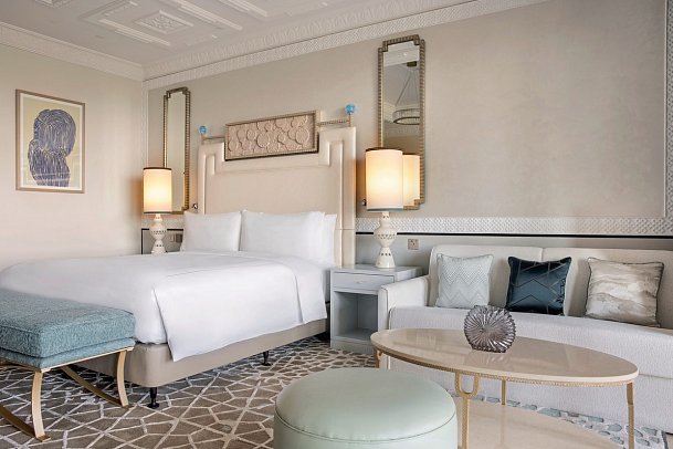 Waldorf Astoria Ras Al Khaimah - Wohnbeispiel King Premier Room Golf Course View Room (Zimmercodierung D1F)