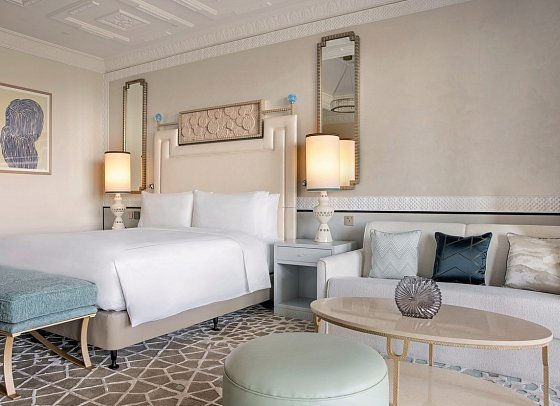 Waldorf Astoria Ras Al Khaimah - Wohnbeispiel King Premier Room Golf Course View Room (Zimmercodierung D1F)