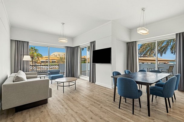 Rixos Bab Al Bahr - Wohnbeispiel Three Bedroom Senior Suite (Zimmercodierung WB1)