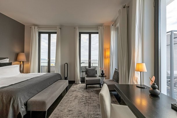 A-ROSA Collection Hotel Ceres am Meer - Wohnbeispiel Doppelzimmer Finest Sea (Zimmercodierung D1M)