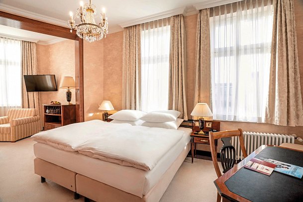 SEETELHOTEL Ahlbecker Hof - Wohnbeispiel Doppelzimmer Landseite (Zimmercodierung DBL)