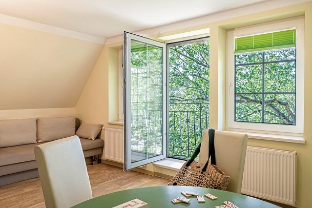 Familienresort Usedom - Wohnbeispiel Appartement plus (Zimmercodierung AB2)