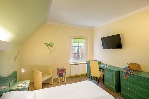 Familienresort Usedom - Wohnbeispiel Familienzimmer (Zimmercodierung FB1)