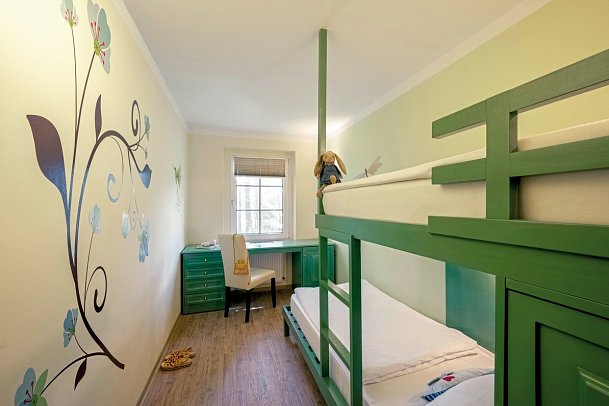 Familienresort Usedom - Wohnbeispiel Familienzimmer (Zimmercodierungen FB1 & FB3)