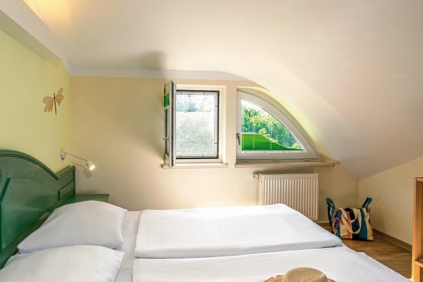 Familienresort Usedom - Wohnbeispiel Doppelzimmer Landseite (Zimmercodierung DBL)