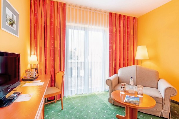 SEETELHOTEL Nautic Usedom Hotel & Spa - Wohnbeispiel Doppelzimmer Komfort (Zimmercodierung DF1)