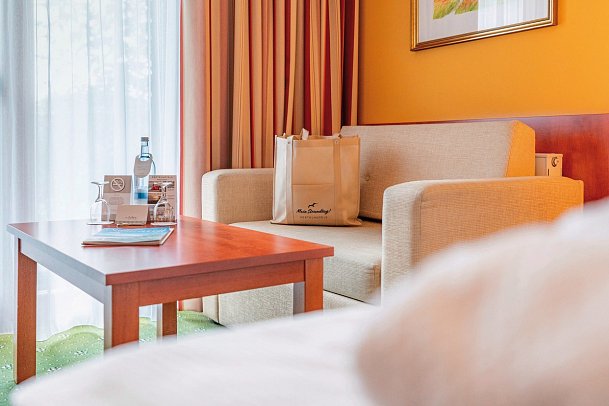 SEETELHOTEL Nautic Usedom Hotel & Spa - Wohnbeispiel Juniorsuite (Zimmercodierung JB1)