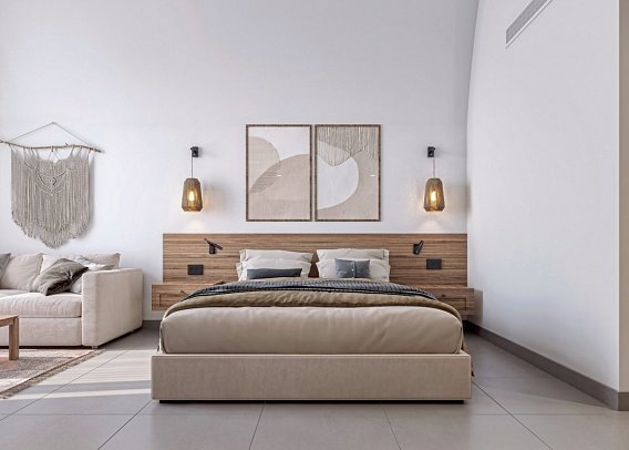 Acel Beach Resort - Wohnbeispiel Bungalow Meeresfront (Zimmercodierungen BBO & BCM)