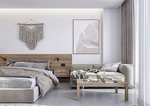 Acel Beach Resort - Wohnbeispiel Doppelzimmer Komfort (Zimmercodierungen DFG & DFP)