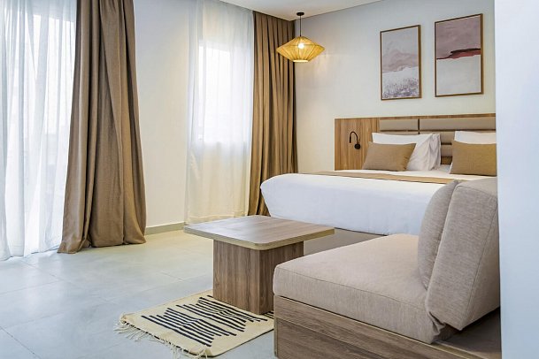 Acel Beach Resort - Wohnbeispiel Doppelzimmer Swim Up (Zimmercodierung DBQ)