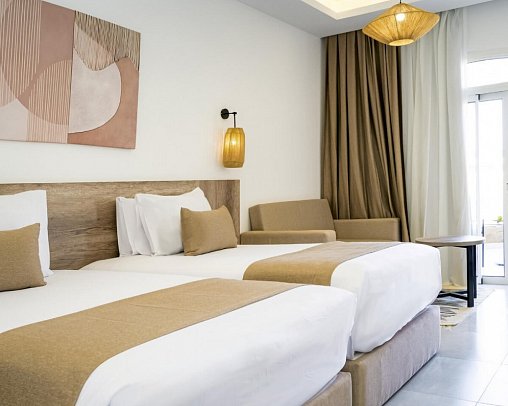 Sentido Acel Beach Resort - Wohnbeispiel Bungalow Meeresfront (Zimmercodierungen BBO & BCM)