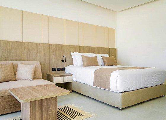 Sentido Acel Beach Resort - Wohnbeispiel Doppelzimmer Premium Meeresfront (Zimmercodierung DMO)