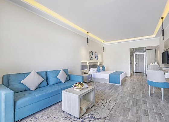 Sirena Beach Resort & Spa - Wohnbeispiel Doppelzimmer Premium Meerseite (Zimmercodierungen DMC & DCC)
