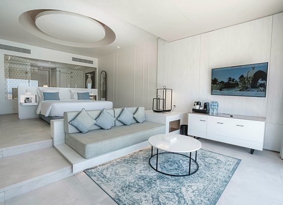 Sentido Reef Oasis Suakin Resort - Wohnbeispiel Doppelzimmer Swim Up (Zimmercodierung D1Q)