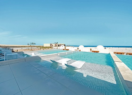 Sentido Reef Oasis Suakin Resort - Wohnbeispiel Doppelzimmer Swim Up (Zimmercodierung D1Q)