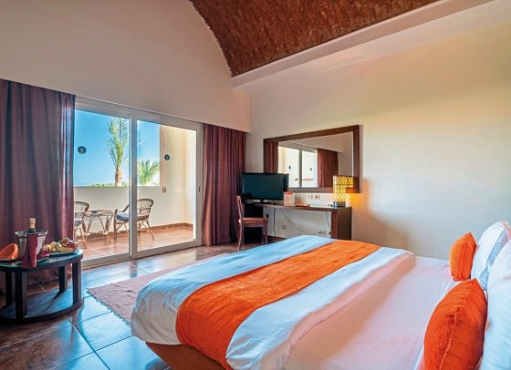 Gemma Resort - Wohnbeispiel Doppelzimmer Deluxe Gartenblick (Zimmercodierung DDG)