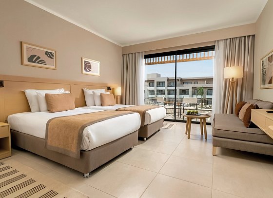 JAZ Elite Amara - Wohnbeispiel Doppelzimmer Superior Poolblick (Zimmercodierungen DSP & DCP)