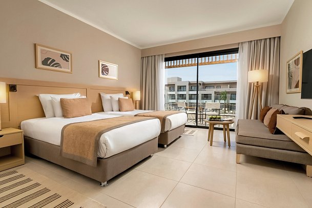 JAZ Elite Amara - Wohnbeispiel Doppelzimmer Superior Poolblick (Zimmercodierungen DSP & DCP)