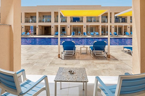 Pickalbatros Vita Resort - Beispiel Balkon Doppelzimmer Standard (Zimmercodierungen DG1 & DC1)