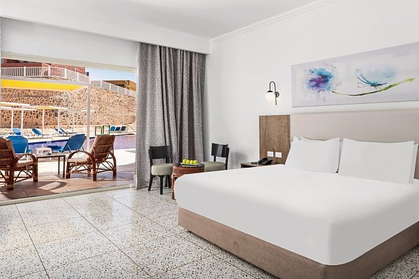 Pickalbatros Vita Resort - Wohnbeispiel Doppelzimmer Superior Poolblick (Zimmercodierungen DSP & DCP)
