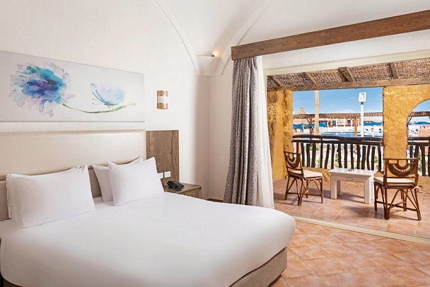 Pickalbatros Portofino Villaggio Resort - Wohnbeispiel Doppelzimmer Standard Poolblick (Zimmercodierungen DGP & DCP)
