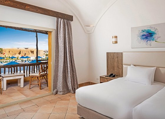Pickalbatros Portofino Villaggio Resort - Wohnbeispiel Doppelzimmer Superior Poolblick (Zimmercodierung DSP)