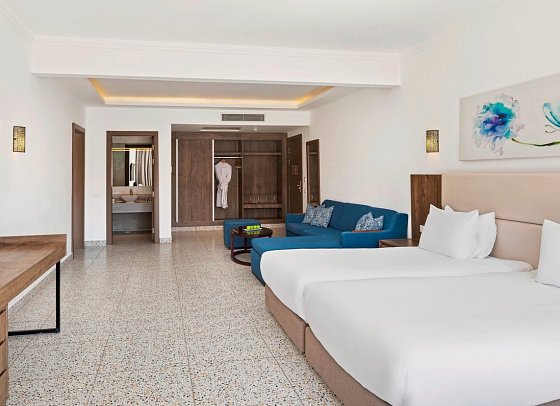 Pickalbatros Portofino Villaggio Resort - Wohnbeispiel Familienzimmer Deluxe Poolblick (Zimmercodierung FDP)