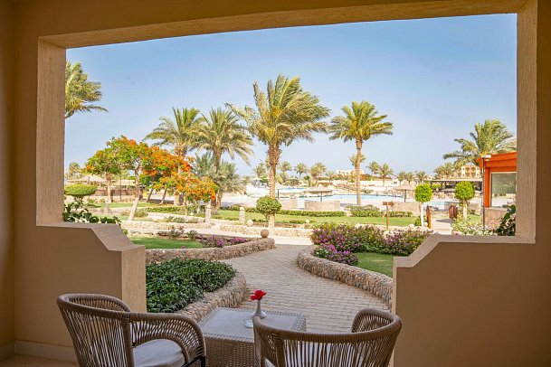 Blend Elphistone Resort - Beispiel Terrasse Doppelzimmer Elphistone Deluxe (Zimmercodierung DD4)