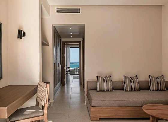 JAZ Elite Riviera - Wohnbeispiel Familienzimmer Deluxe Meerblick (Zimmercodierung FDM)