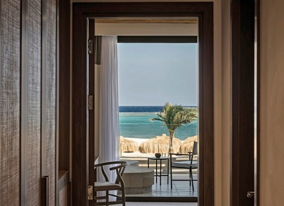 JAZ Elite Riviera - Wohnbeispiel Familienzimmer Deluxe Meerblick (Zimmercodierung FDM)