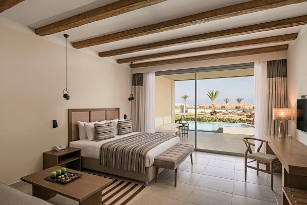 JAZ Elite Riviera - Wohnbeispiel Familienzimmer Deluxe Swim Up (Zimmercodierung FDQ)