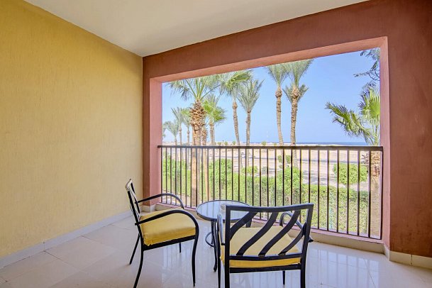 Cardina Resort Marsa Alam - Beispiel Balkon Doppelzimmer Deluxe (Zimmercodierung DD1)