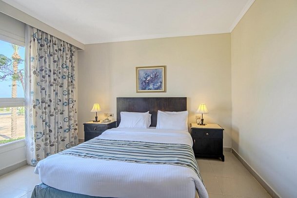 Cardina Resort Marsa Alam - Wohnbeispiel Doppelzimmer Superior Gartenblick (Zimmercodierungen DSG & DCG)