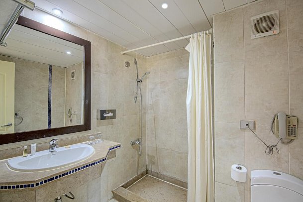 Cardina Resort Marsa Alam - Beispiel Bad Doppelzimmer Deluxe (Zimmercodierung DD1)