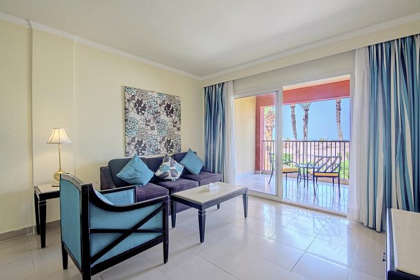 Cardina Resort Marsa Alam - Wohnbeispiel Doppelzimmer Superior Gartenblick (Zimmercodierungen DSG & DCG)