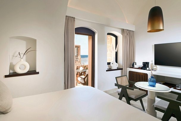 Mövenpick Resort El Quseir - Wohnbeispiel Doppelzimmer seitl. Meerblick (Zimmercodierungen DGN, DSN & DCN)