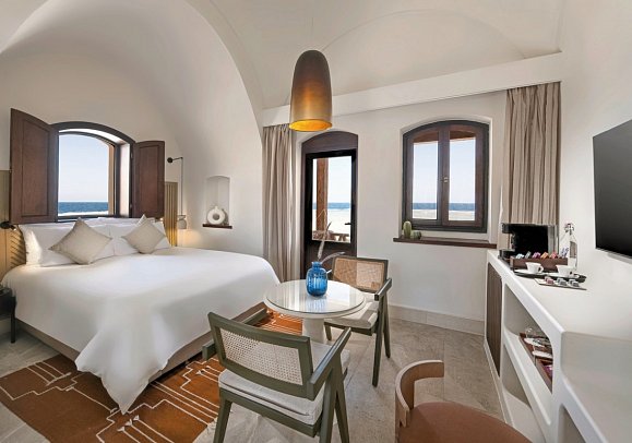 Mövenpick Resort El Quseir - Wohnbeispiel Doppelzimmer Meeresfront (Zimmercodierungen DMO & DC3)